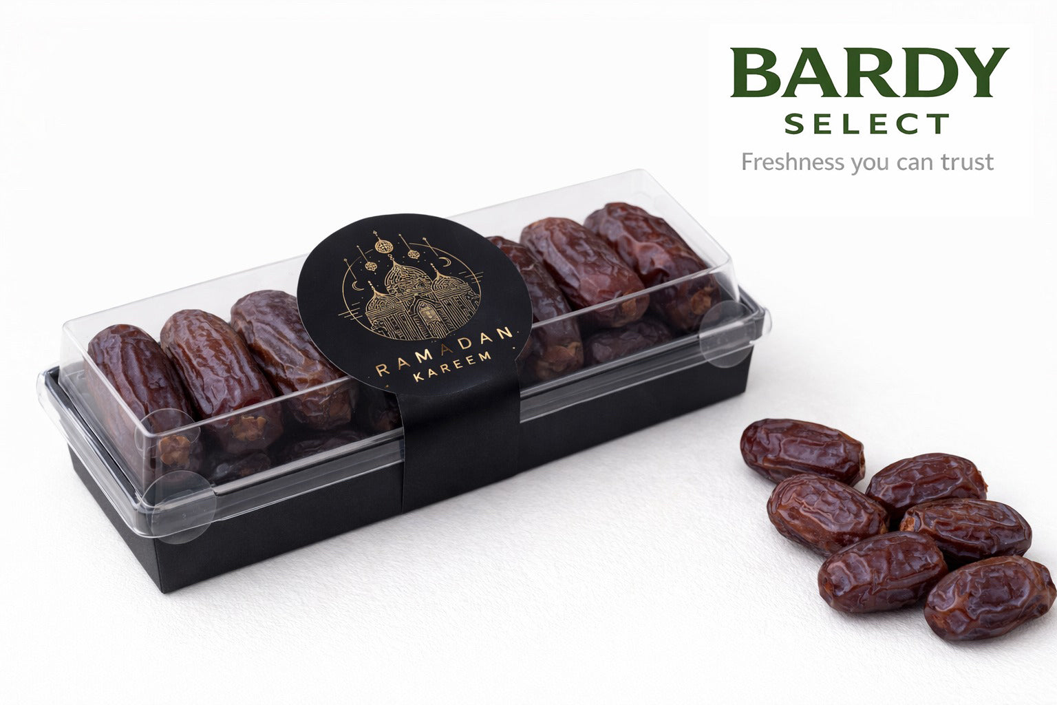 Ramadan Medjool Dates Black Tray